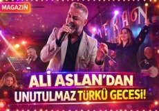 AL� ASLAN�DAN MUHTE�EM SAHNE PERFORMANSI
