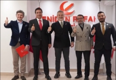 YEN�DEN REFAH PART�S� S�YAS� ��LER BA�KAN YARDIMCILI�INA HAL�S KAHR�MAN GET�R�LD�