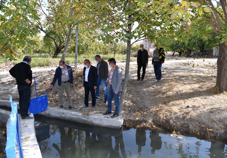 Boran ve Hasrclar Mahallelerinde Sulama Kanalyla 2 Bin Dnm Arazi Sulanacak