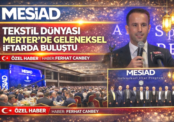 MERTER�DE TEKST�L D�NYASI �FTAR SOFRASINDA BULU�TU